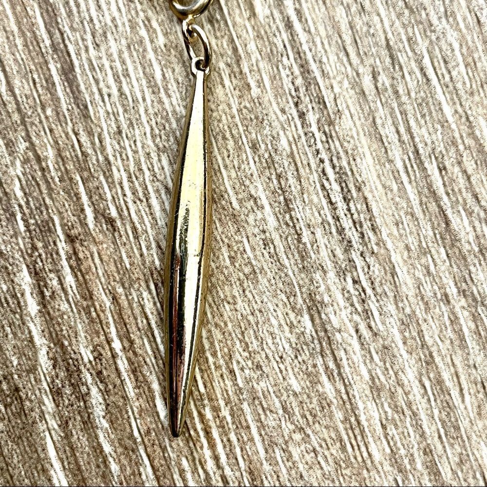 INC gold tone charm necklace - Picture 11 of 15